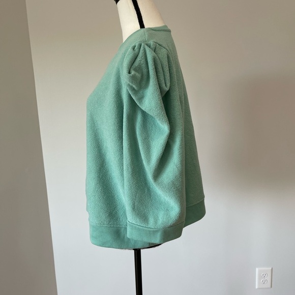 A.N.A a new approach XXL Petite puff flounce short sleeve sweatshirt type NWT - Picture 3 of 12